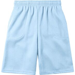 MA CROIX Essentials Mens Premium Brushed Sweat Shorts Lightweight Fleece Elastic Gym Loungewear in Kuwait