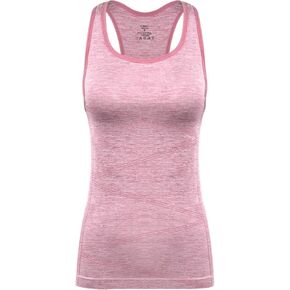 Disbest Yoga Tank Top, Women's Performance Stretchy Quick Dry Sports Workout Running Top Vest with Removable Pads