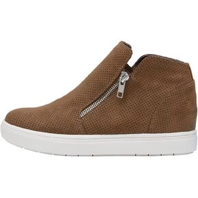 CUSHIONAIRE Women's Hart Hidden Wedge Sneaker +Wide Width Available