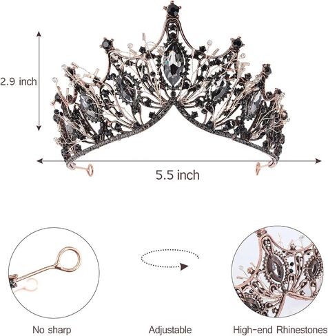 Velscrun Birthday Crowns for Women, Birthday Sash and Tiaras for Women, Happy Birthday Queen Sash, Pink Crowns for Women, Birthday Accessories for Women, Birthday Decorations for Women in Kuwait