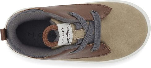 carter's Boy's Willis Sneaker, Brown, 7 Toddler in Saudi Arabia