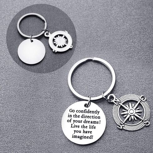 Trounistro 4 حزمة سلسلة مفاتيح التخرج ملهمة هدايا التخرج لعام 2021 الفتيات والأولاد المتخرجين in Kuwait