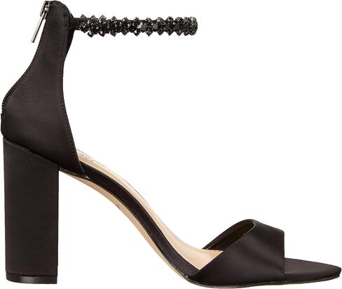 Jewel Badgley Mischka Louise Peep-Toe Block Heel in Kuwait