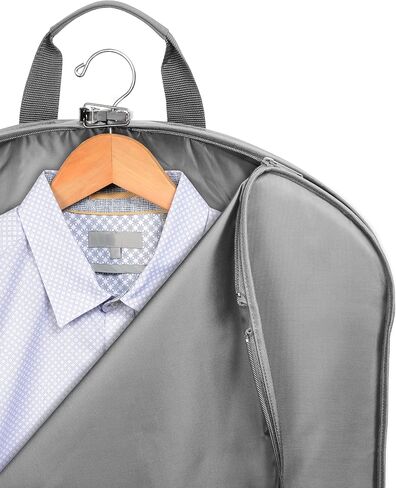حقيبة ملابس السفر الفاخرة ذات السعة الإضافية من WallyBags® مقاس 45 بوصة مع جيبين للملحقات in Kuwait