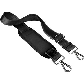 حزام حمل الحيوانات الأليفة قابل للتعديل مع خطافات معدنية دوارة لحمل الأمتعة وحقائب الكمبيوتر المحمول من Qishare 59inch in Kuwait