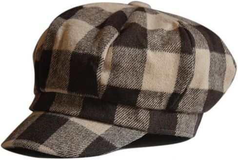 Zegoo Wool Newsboy Hat Beret Cap Ivy Hats for Women and Men in Saudi Arabia