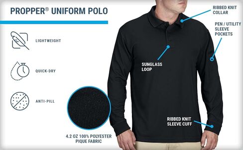 Propper Men's Uniform Polo-Long Sleeve in Saudi Arabia