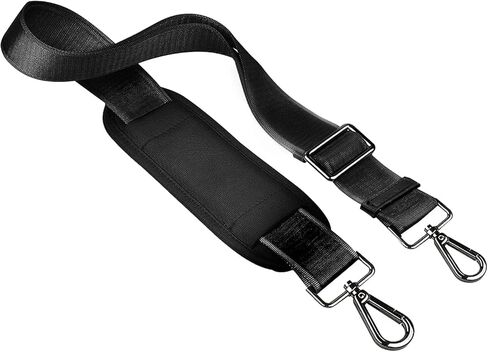 حزام حمل الحيوانات الأليفة قابل للتعديل مع خطافات معدنية دوارة لحمل الأمتعة وحقائب الكمبيوتر المحمول من Qishare 59inch in Kuwait