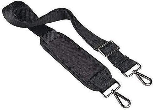 حزام حمل الحيوانات الأليفة قابل للتعديل مع خطافات معدنية دوارة لحمل الأمتعة وحقائب الكمبيوتر المحمول من Qishare 59inch in Kuwait