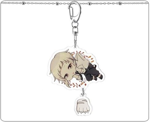 سلسلة مفاتيح تشويا ناكاهارا انيمي كوسبلاي دازاي اوسامو من اليبوي، قلادة من الاكريليك 4 قطع in Kuwait