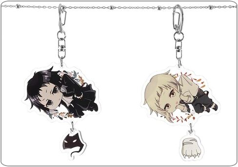 سلسلة مفاتيح تشويا ناكاهارا انيمي كوسبلاي دازاي اوسامو من اليبوي، قلادة من الاكريليك 4 قطع in Kuwait