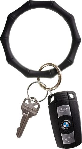 HADLEY MAE DESIGNS Key Ring Bracelet Keychain Wristlet Keychain Bangle Key Ring in Kuwait