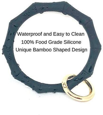 HADLEY MAE DESIGNS Key Ring Bracelet Keychain Wristlet Keychain Bangle Key Ring in Kuwait