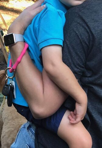 HADLEY MAE DESIGNS Key Ring Bracelet Keychain Wristlet Keychain Bangle Key Ring in Kuwait