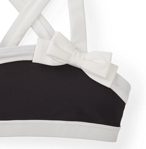 Hope & Henry Girls' Two-Piece Bikini Swimsuit with Ruffle and Bow Details in Saudi Arabia