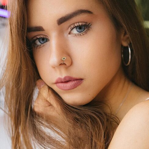 Subiceto 12 قطعة من حلقات الأنف المزيفة للنساء، أصفاد الأنف المتدلية، مشبك صناعي على حلقة الأنف للأنف غير المثقوب ذهبي in Kuwait