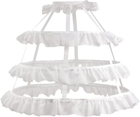 MAYSONG قفص هوب تنورة ثوب نسائي اللباس Pannier صخب كرينولين تنورة داخلية in Kuwait