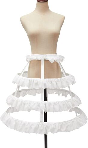 MAYSONG قفص هوب تنورة ثوب نسائي اللباس Pannier صخب كرينولين تنورة داخلية in Kuwait