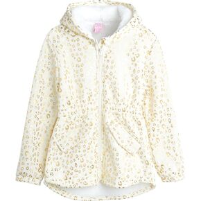 Real Love Girls' Sweatshirt - Fully Sherpa Lined Heavyweight Plush Fuzzy Zip Up Hoodie (7-16)