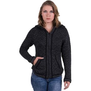 Gamboa Genuine Alpaca Cardigan Sweater for Women Winter Autumn Lightweight Soft Pullover in Saudi Arabia