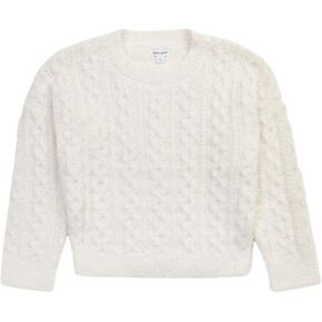 Splendid Girls' Cookies and Cream Sweater Long Sleeve Sweatshirt in Kuwait