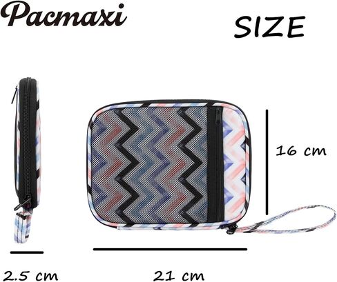 منظم تخزين حزام الساعة من PACMAXI يحمل 10 أحزمة للساعة، وحقيبة حمل لأشرطة ساعة السفر، وحقيبة تخزين لسوار الساعة، (رمادي داكن) in Kuwait