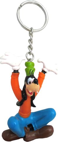 Disney Goofy Figural PVC Keyring,Multicolor in Saudi Arabia
