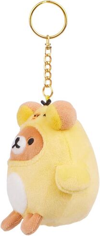 سلسلة مفاتيح Rilakkuma San-X الأصلية Kiiroitori Kigurumi in Kuwait