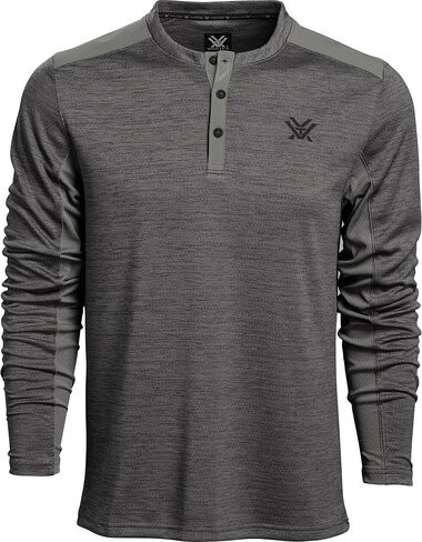 Vortex Optics Northern Heights Henley Long Sleeve Shirts in Saudi Arabia