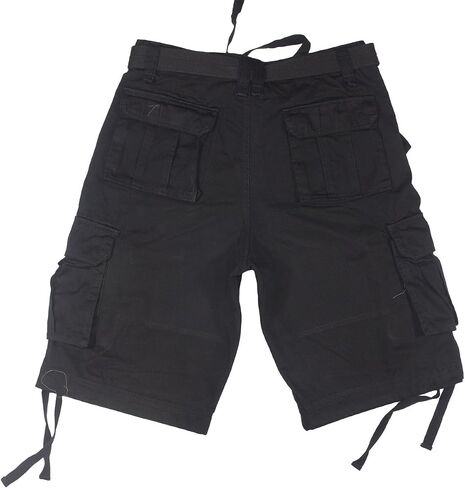 La Gate Mens Big and Tall Belted up to size 50 Cargo Short in Saudi Arabia