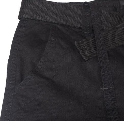 La Gate Mens Big and Tall Belted up to size 50 Cargo Short in Saudi Arabia