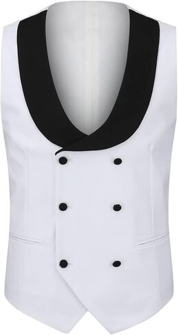 Cloudstyle Mens Suit Solid Color Formal Business One Button 3-Piece Suit Wedding Slim Fit in Saudi Arabia