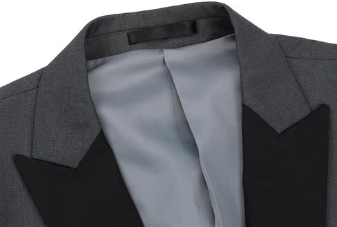 Cloudstyle Mens Suit Solid Color Formal Business One Button 3-Piece Suit Wedding Slim Fit in Saudi Arabia