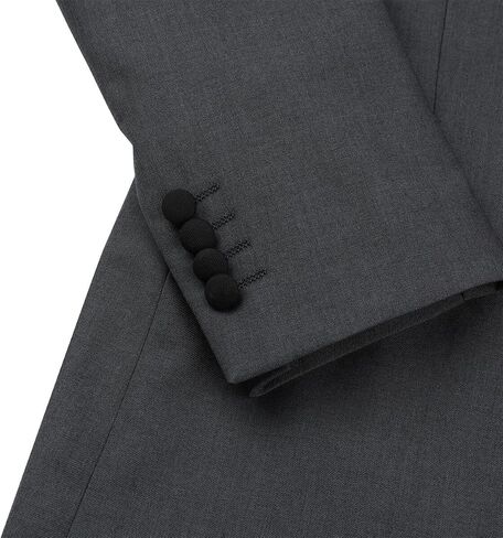 Cloudstyle Mens Suit Solid Color Formal Business One Button 3-Piece Suit Wedding Slim Fit in Saudi Arabia