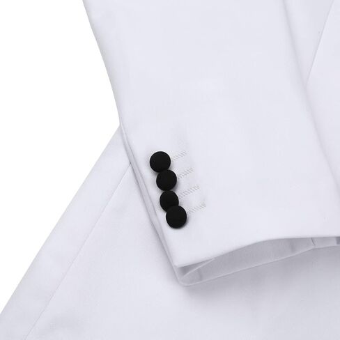 Cloudstyle Mens Suit Solid Color Formal Business One Button 3-Piece Suit Wedding Slim Fit in Saudi Arabia