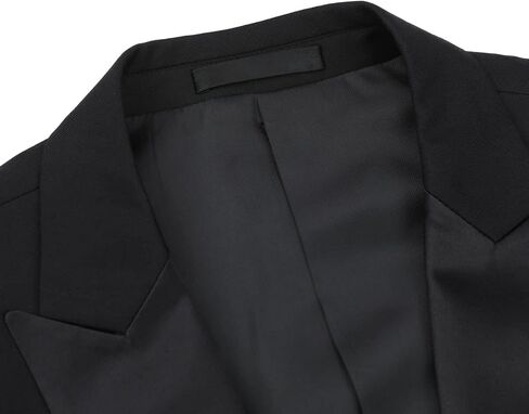 Cloudstyle Mens Suit Solid Color Formal Business One Button 3-Piece Suit Wedding Slim Fit in Kuwait