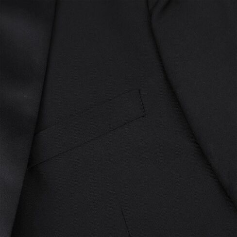 Cloudstyle Mens Suit Solid Color Formal Business One Button 3-Piece Suit Wedding Slim Fit in Kuwait