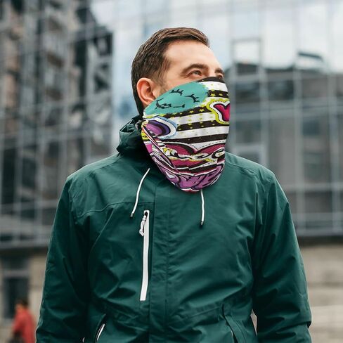 ElliTarr الرقبة الجراب التبريد باندانا قناع الوجه وشاح سحري غطاء وجه رياضي للحماية من الشمس الرجال النساء الصيد في الهواء الطلق in Kuwait