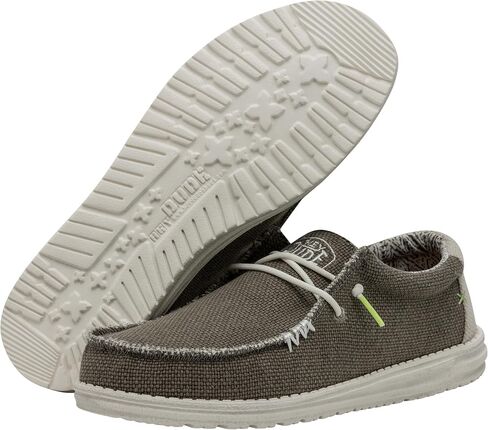Hey Dude Men's Wally Stitch | Men's Loafers | Men's Slip On Shoes | Comfortable & Light-Weight in Saudi Arabia