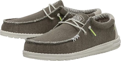 Hey Dude Men's Wally Stitch | Men's Loafers | Men's Slip On Shoes | Comfortable & Light-Weight in Saudi Arabia