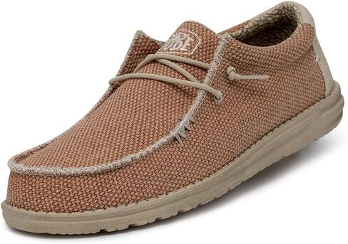Hey Dude Men's Wally Stitch | Men's Loafers | Men's Slip On Shoes | Comfortable & Light-Weight in Saudi Arabia