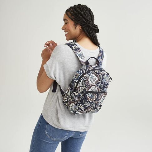 Vera Bradley Cotton Small Backpack, Rose Quartz in Saudi Arabia