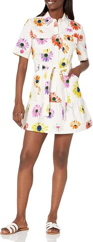 Desigual Women's Woman Woven Dress Short Sleeve in Saudi Arabia