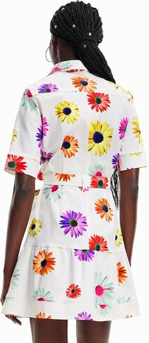 Desigual Women's Woman Woven Dress Short Sleeve in Saudi Arabia