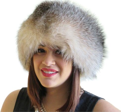 5-5.5 inches Extra Wide Fox Headband & Oversize Neck Warmer Loop in Saudi Arabia