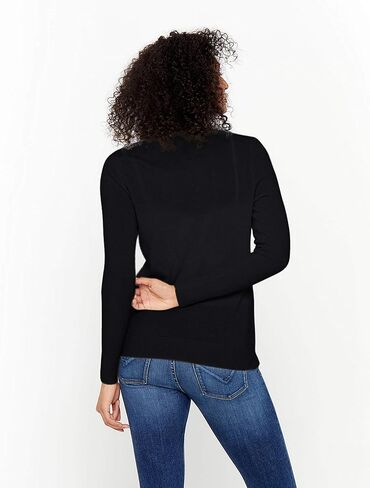 State Cashmere Women's 100% Pure Cashmere Button Front V-Neck Cardigan Long Sleeve Sweater in Kuwait