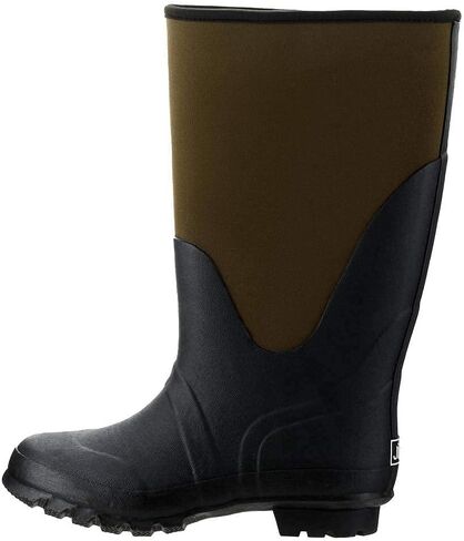 Jileon Wide Calf Warm Insulated Neoprene Rain Boots for Men & Women - up to 20 inch Calf - Wide in Foot and Calf in Saudi Arabia