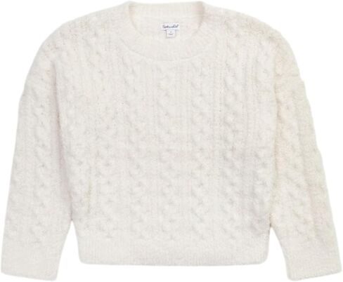 Splendid Girls' Cookies and Cream Sweater Long Sleeve Sweatshirt in Kuwait