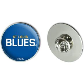 NHL St. Louis Blues Logo Metal 1.1" Tie Tack Hat Lapel Pin Pinback in Kuwait