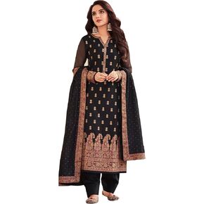 We Designer Indian Pakistani Salwar Kameez Embroidery Work Palazzo Pant Suit Customize Stitched in Kuwait